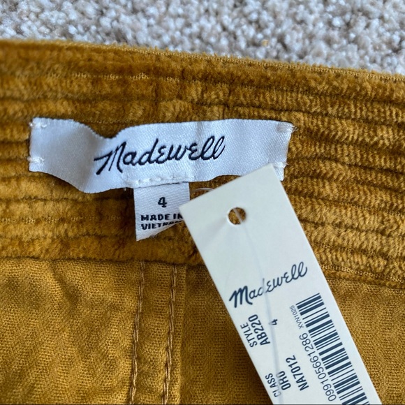 Madewell Corduroy A-Line Mini Skirt - Picture 5 of 9